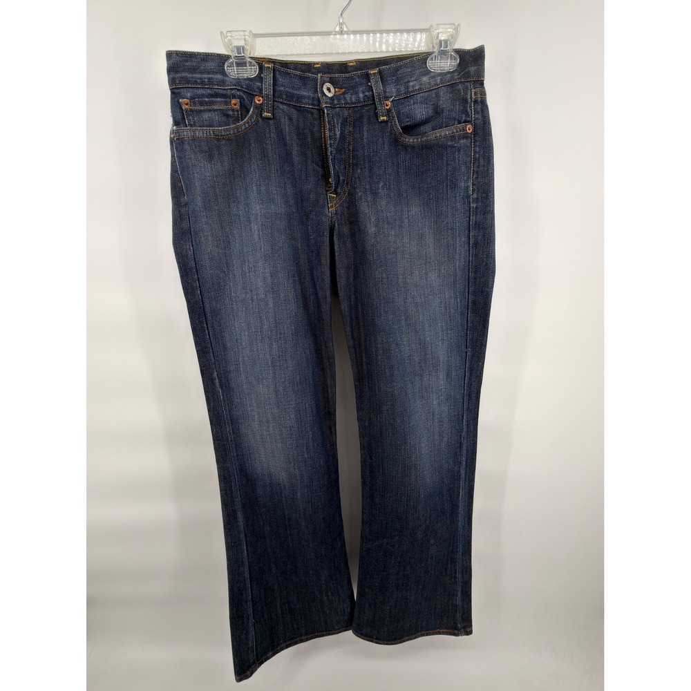 Lucky Brand Sweet N Low Bootcut Jeans Size 10/30 Short Inseam Made In USA Denim